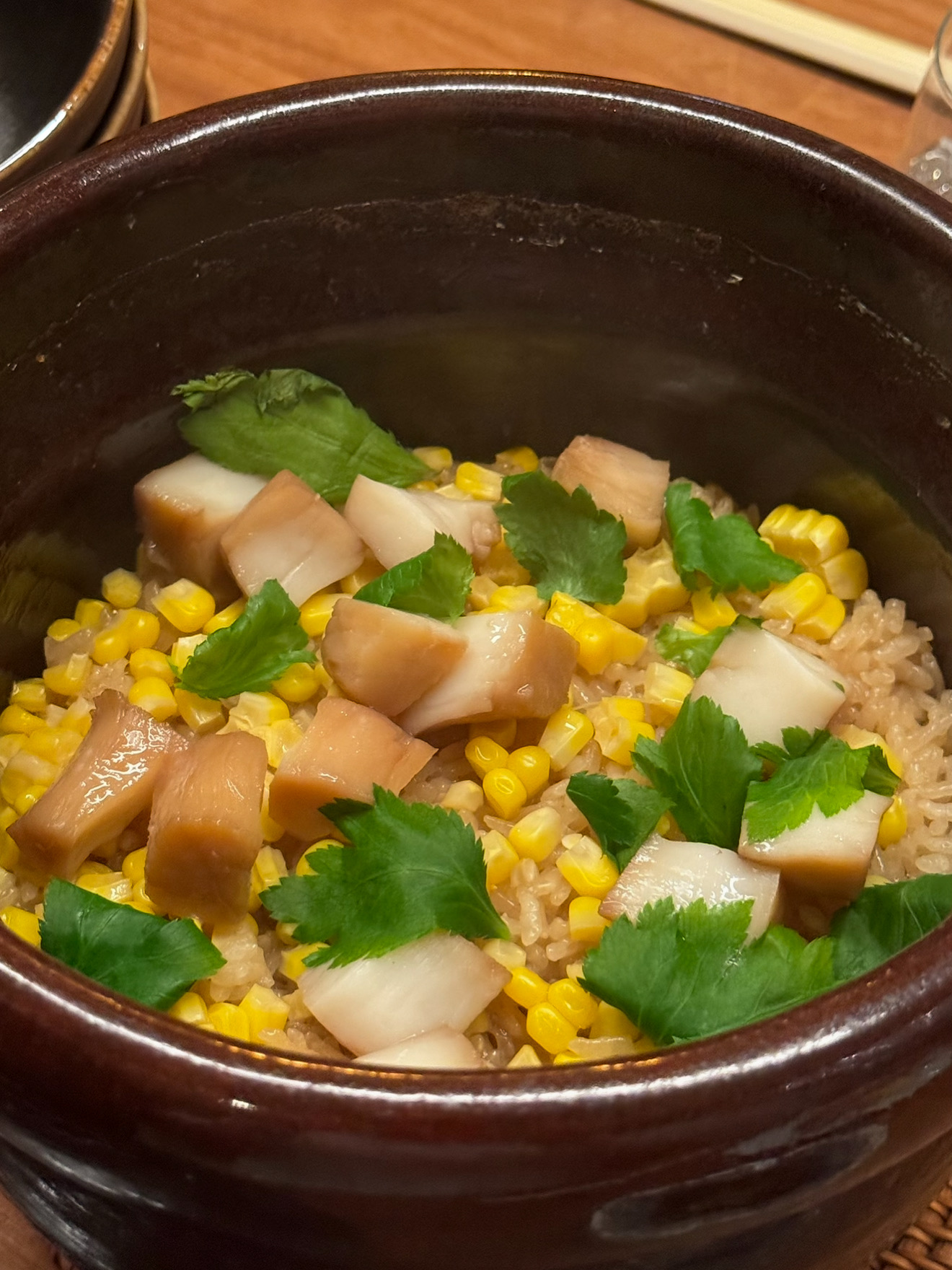 Corn Rice w/ Scallops